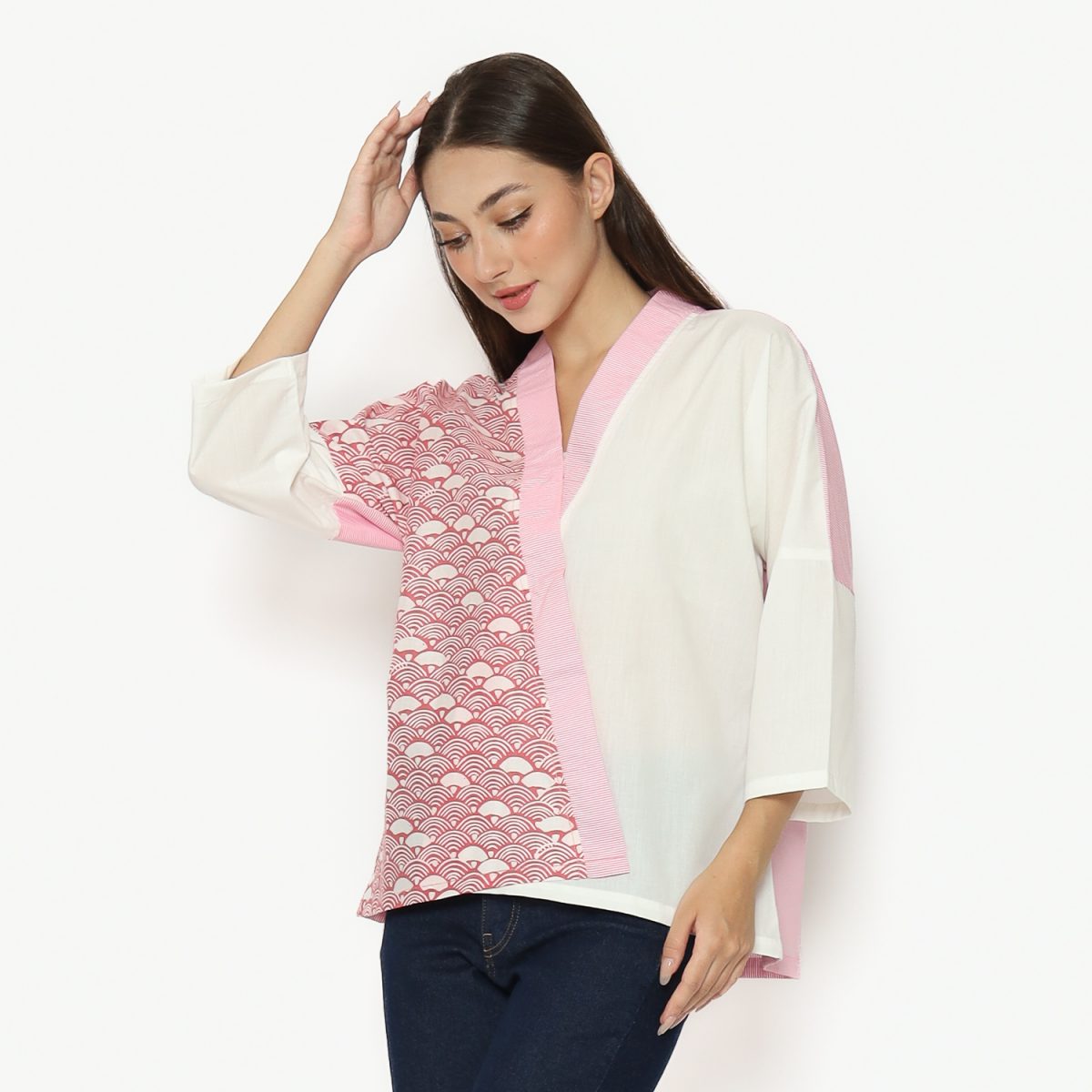 Emma Blouse Pink - Image 4