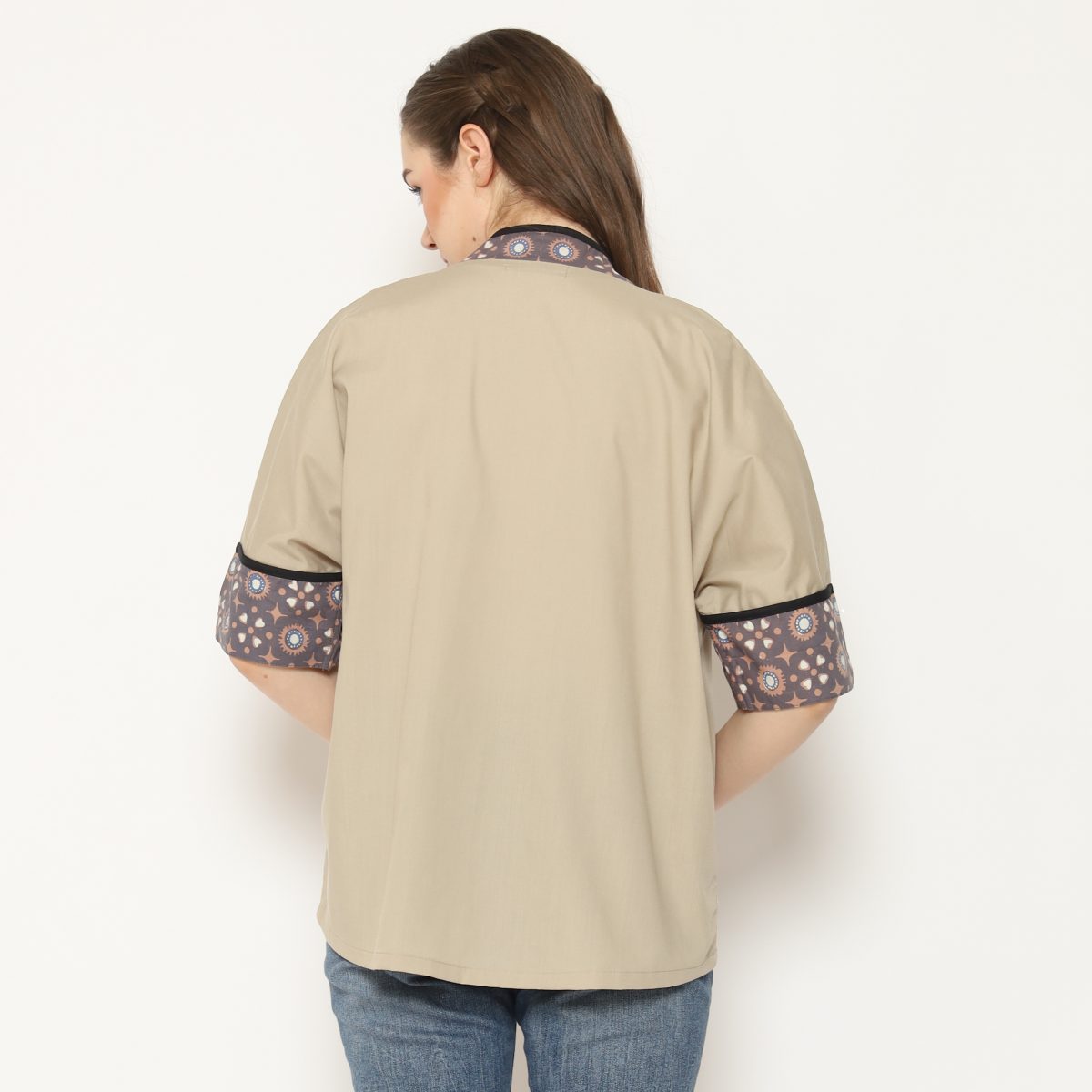 Divya Blazer Khaki Grey - Image 5