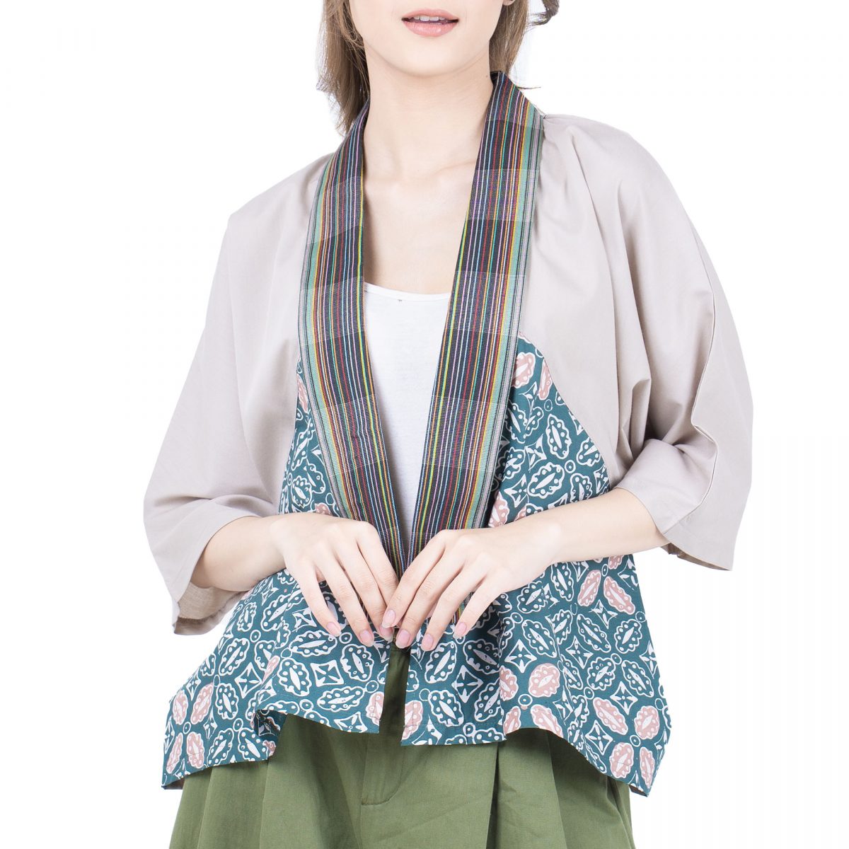 Lindsey Blazer Army - Image 2