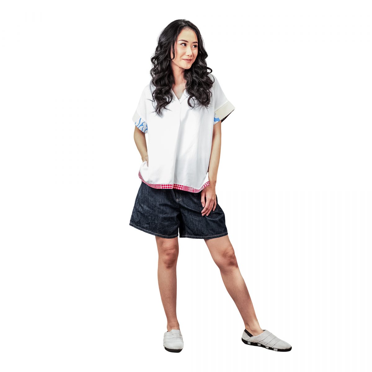 Megumi Blouse Broken White - Image 6