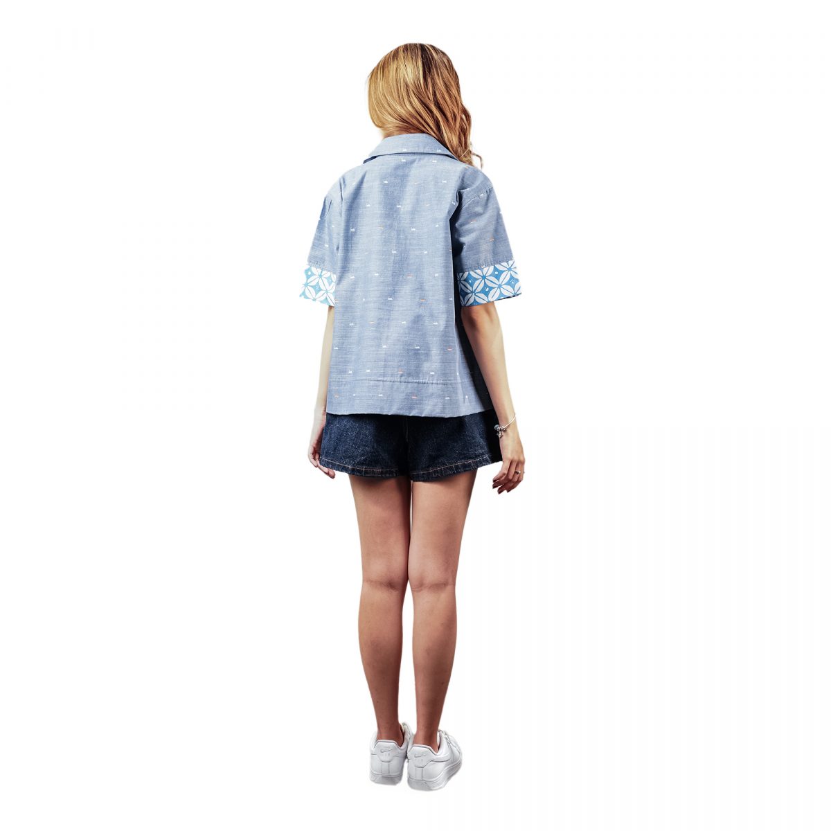 Langit Shirt Blue Grey - Image 5
