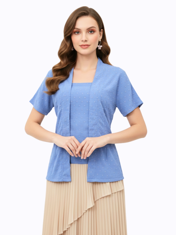 Yasmine Blouse Blue