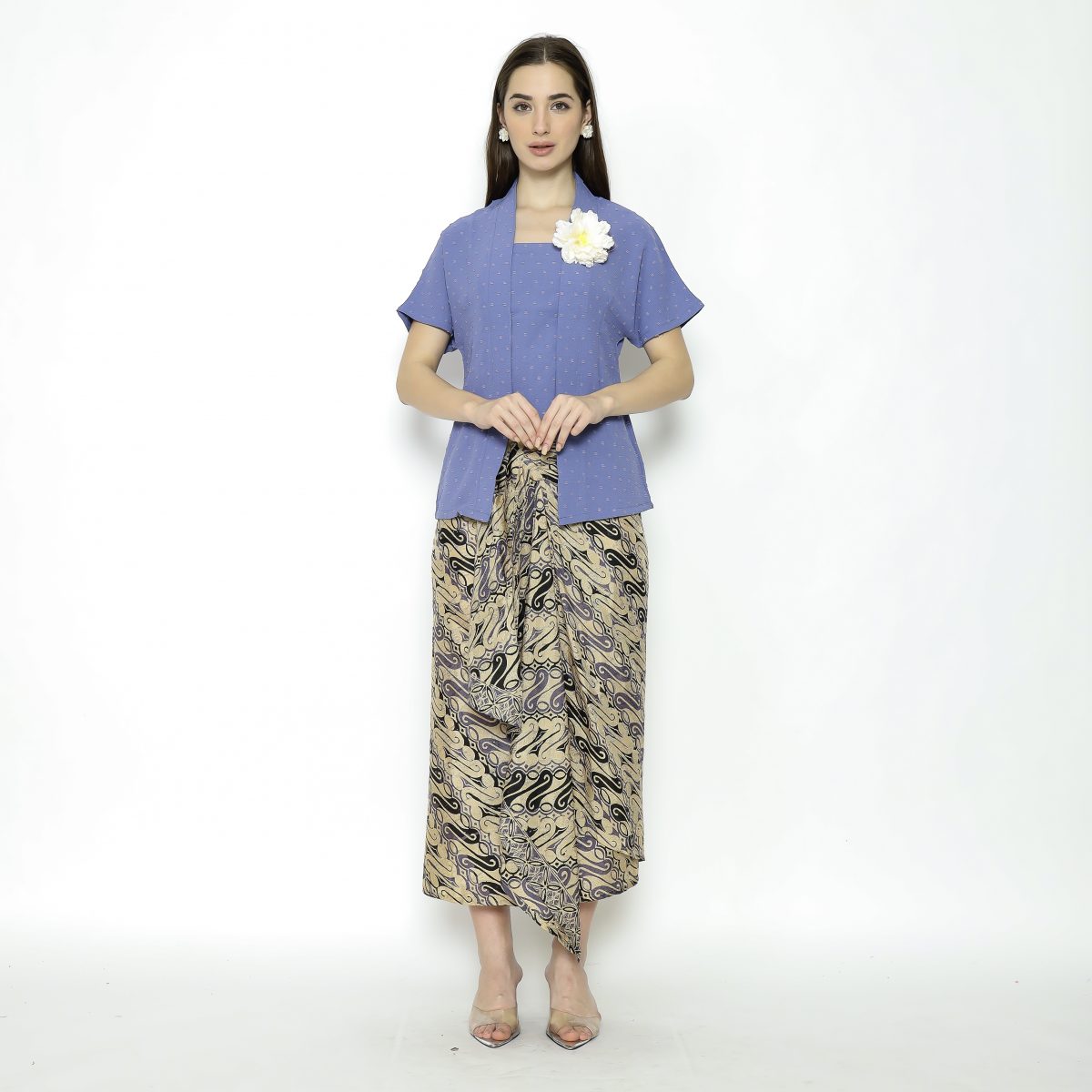 Yasmine Blouse Blue - Image 6