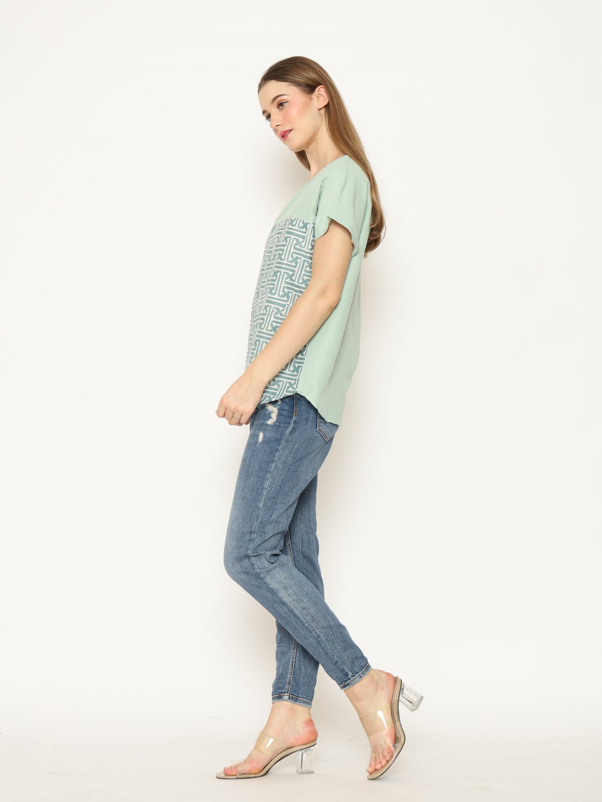Forever Blouse Green - Image 4