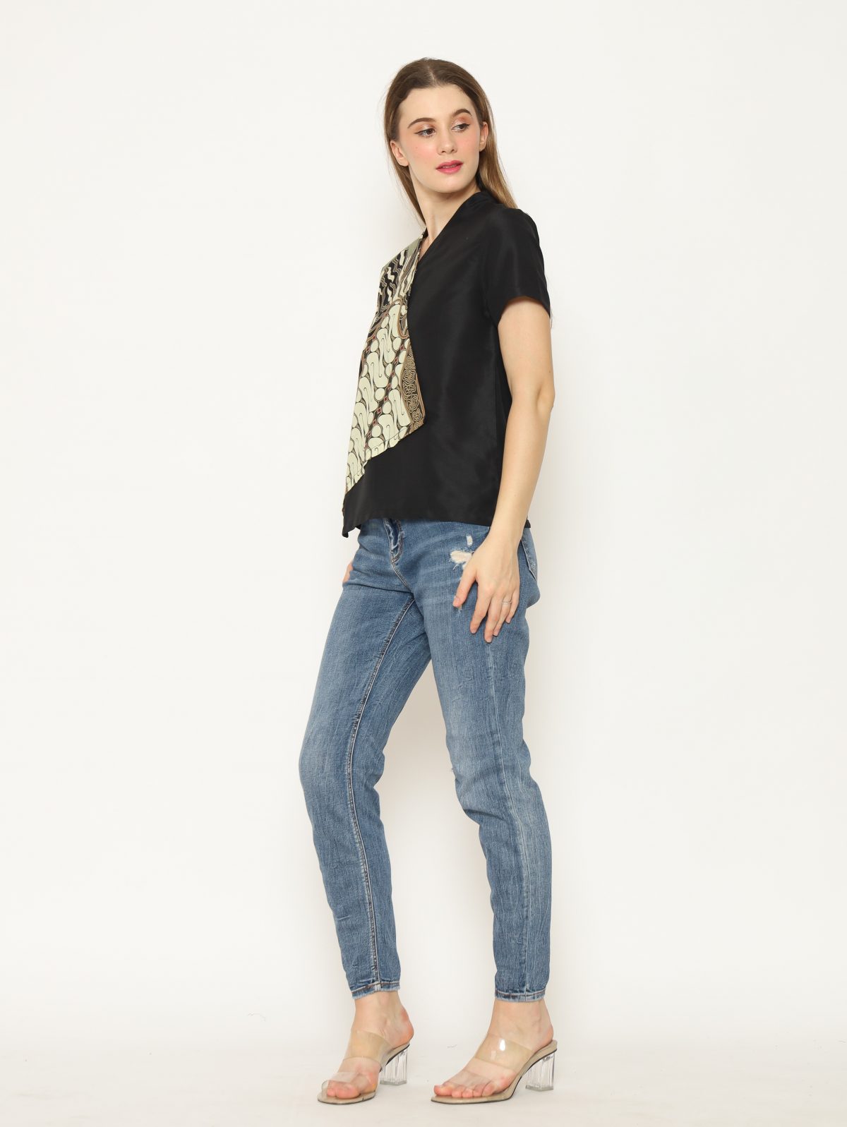 Leslie Blouse Parang Green - Image 4