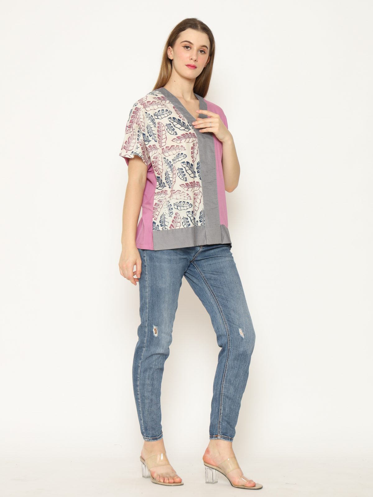 Alona Blouse Purple - Image 3