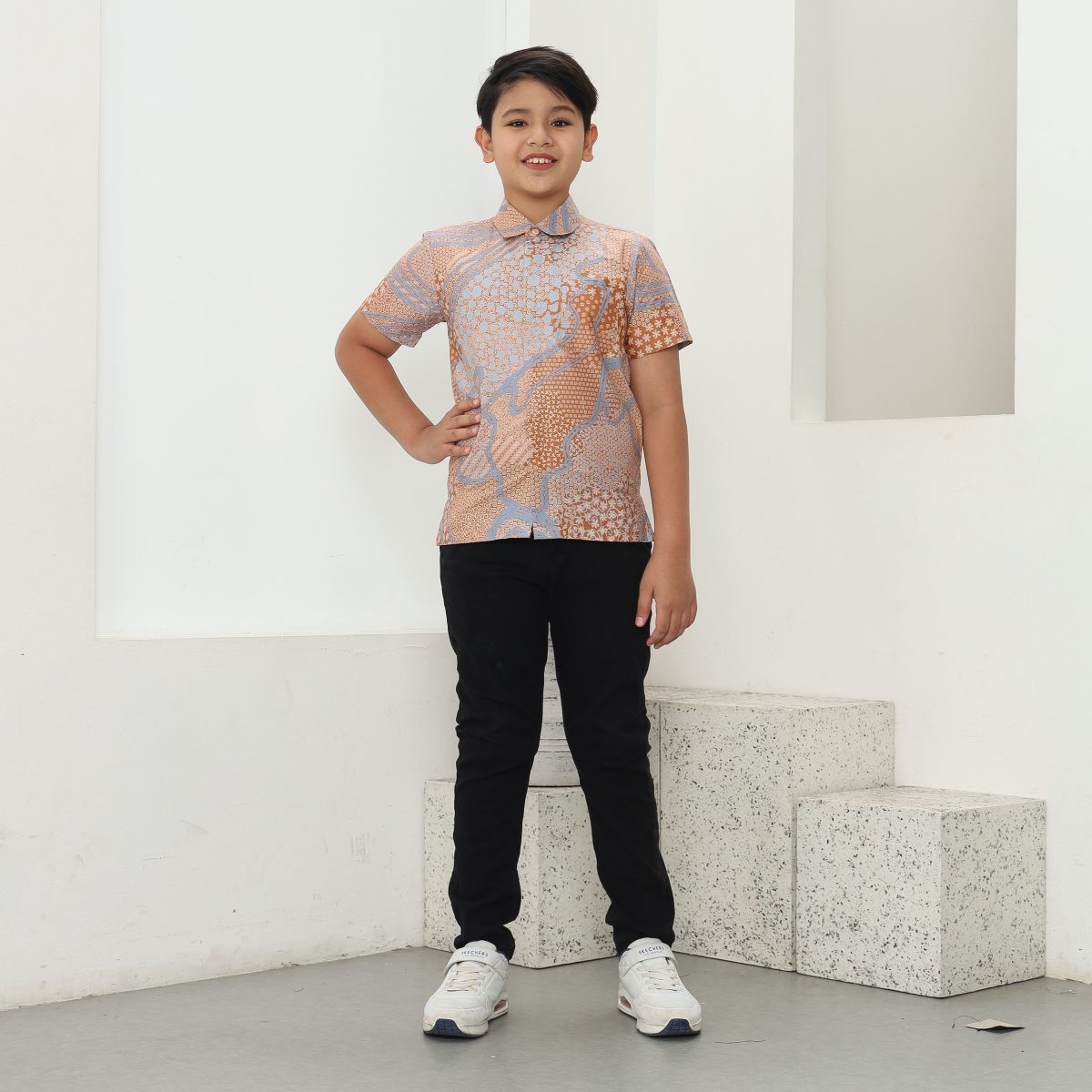 Azura Shirt Kids Orange - Image 7