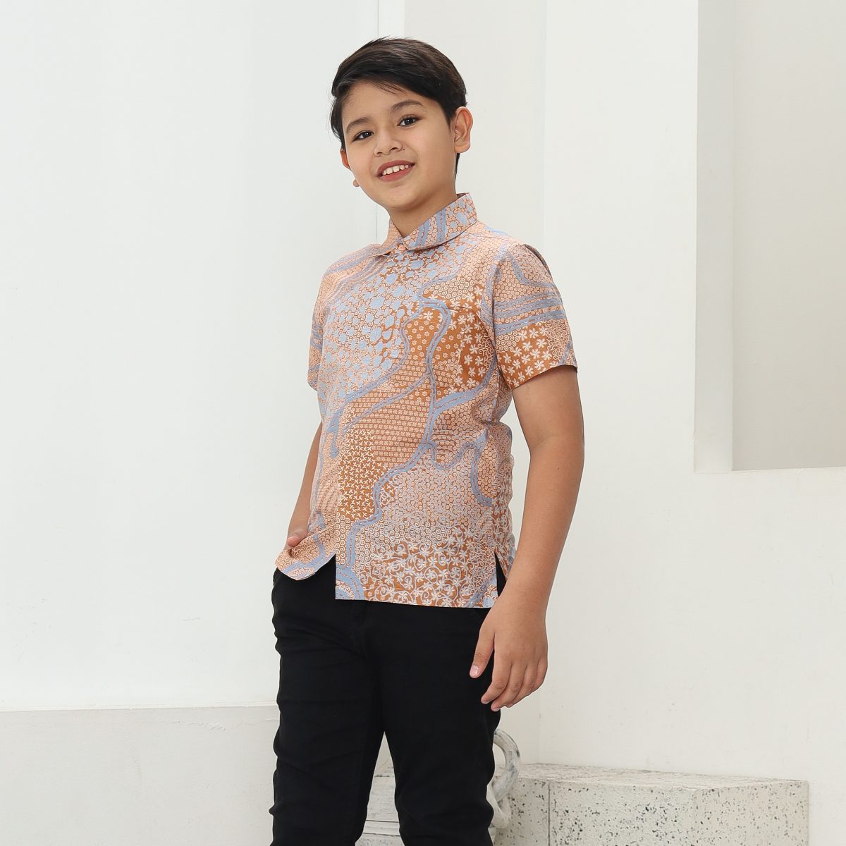 Azura Shirt Kids Orange - Image 3