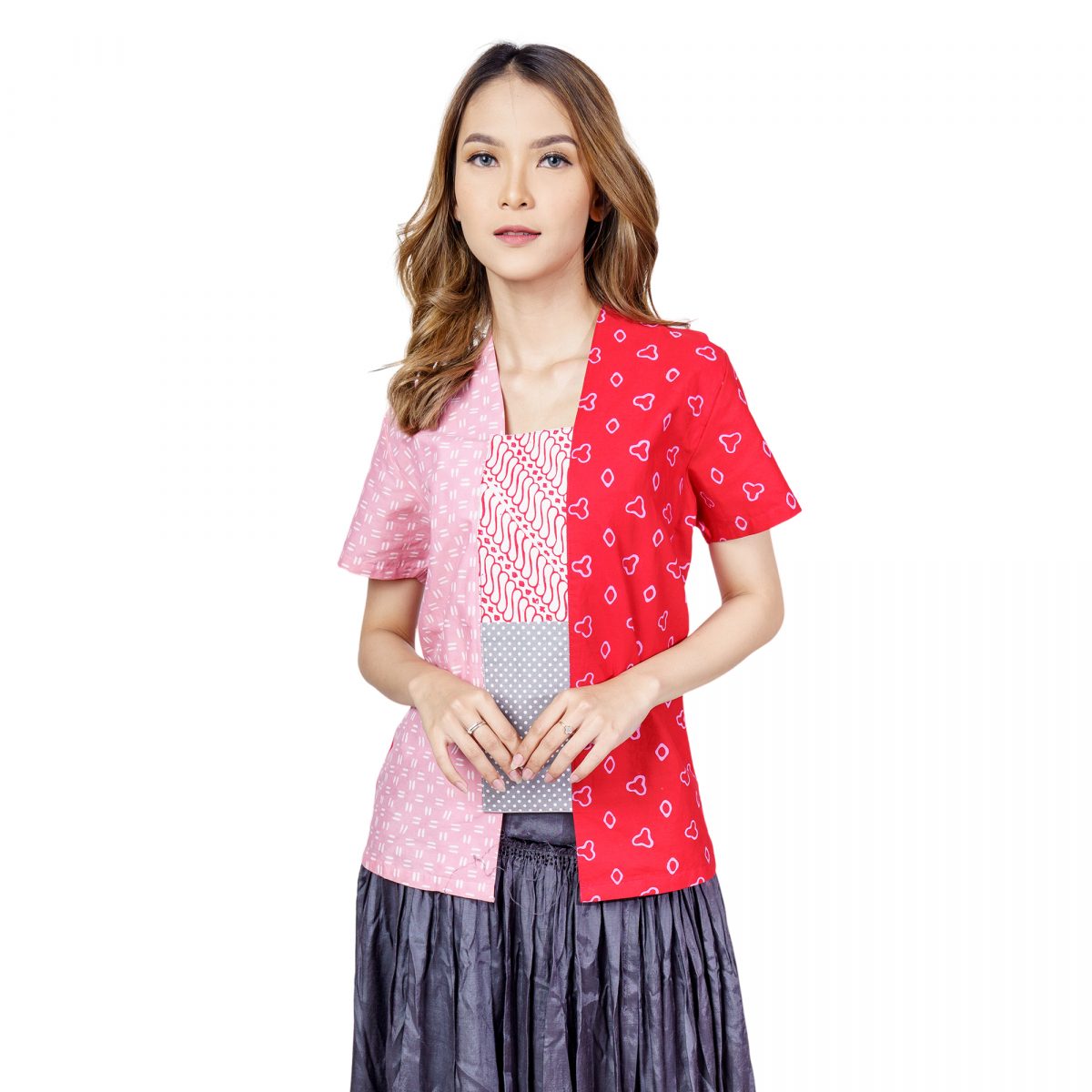 Sheisha Blouse Pink Red