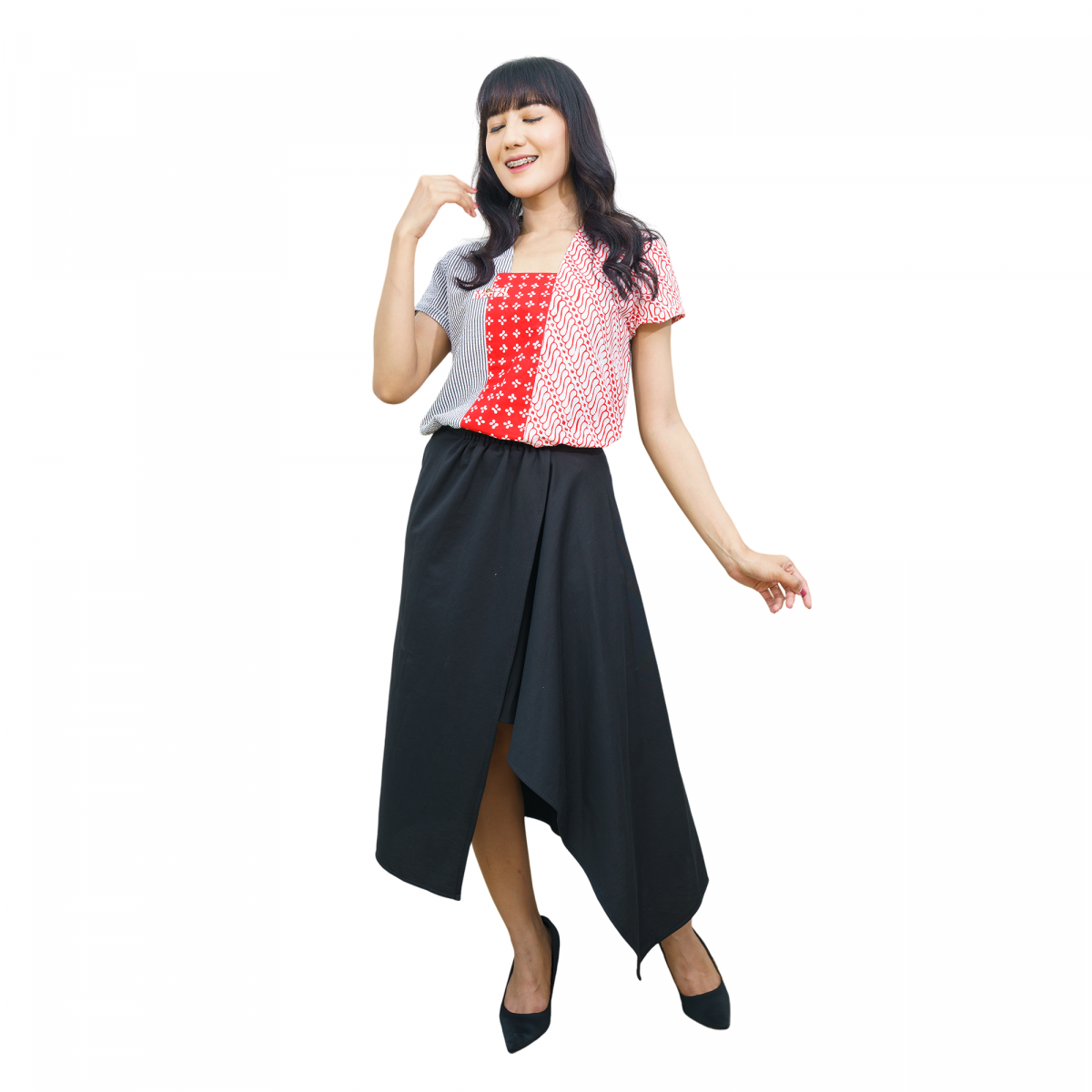 Carlina Blouse Red - Image 6