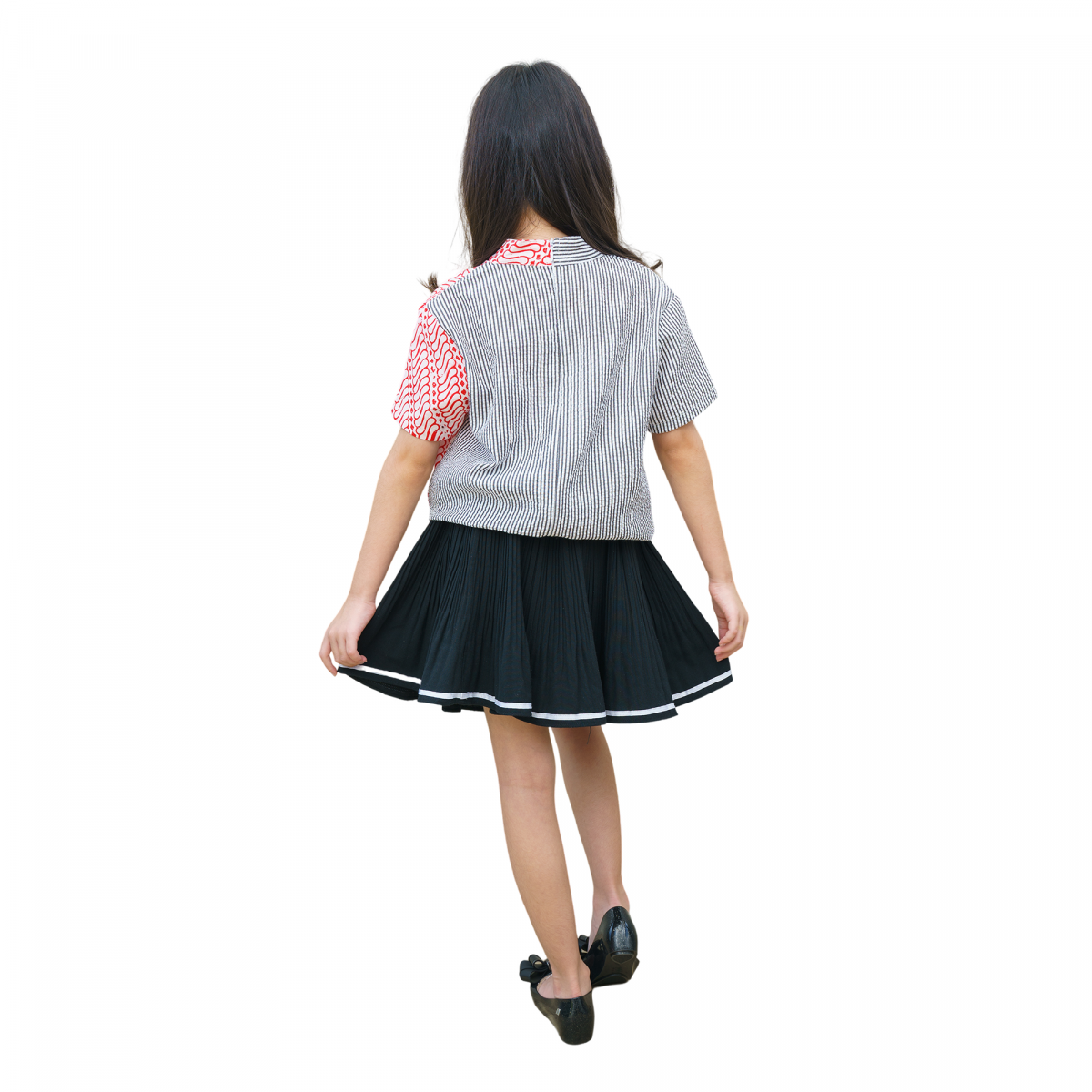 Carlina Blouse Kids Red - Image 5