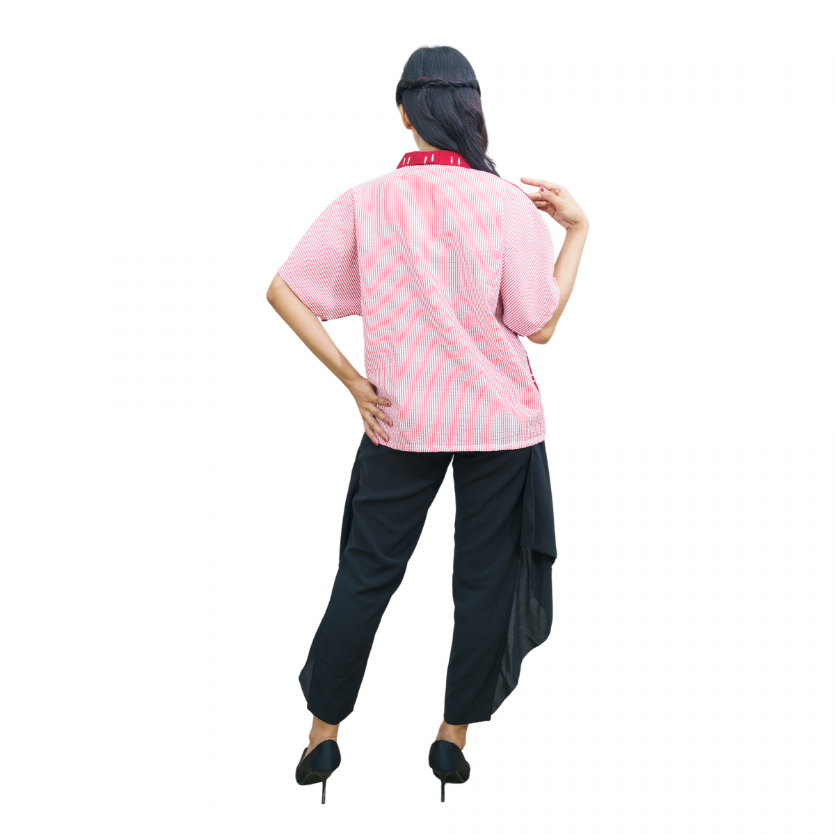 Nadia Blouse Red - Image 5