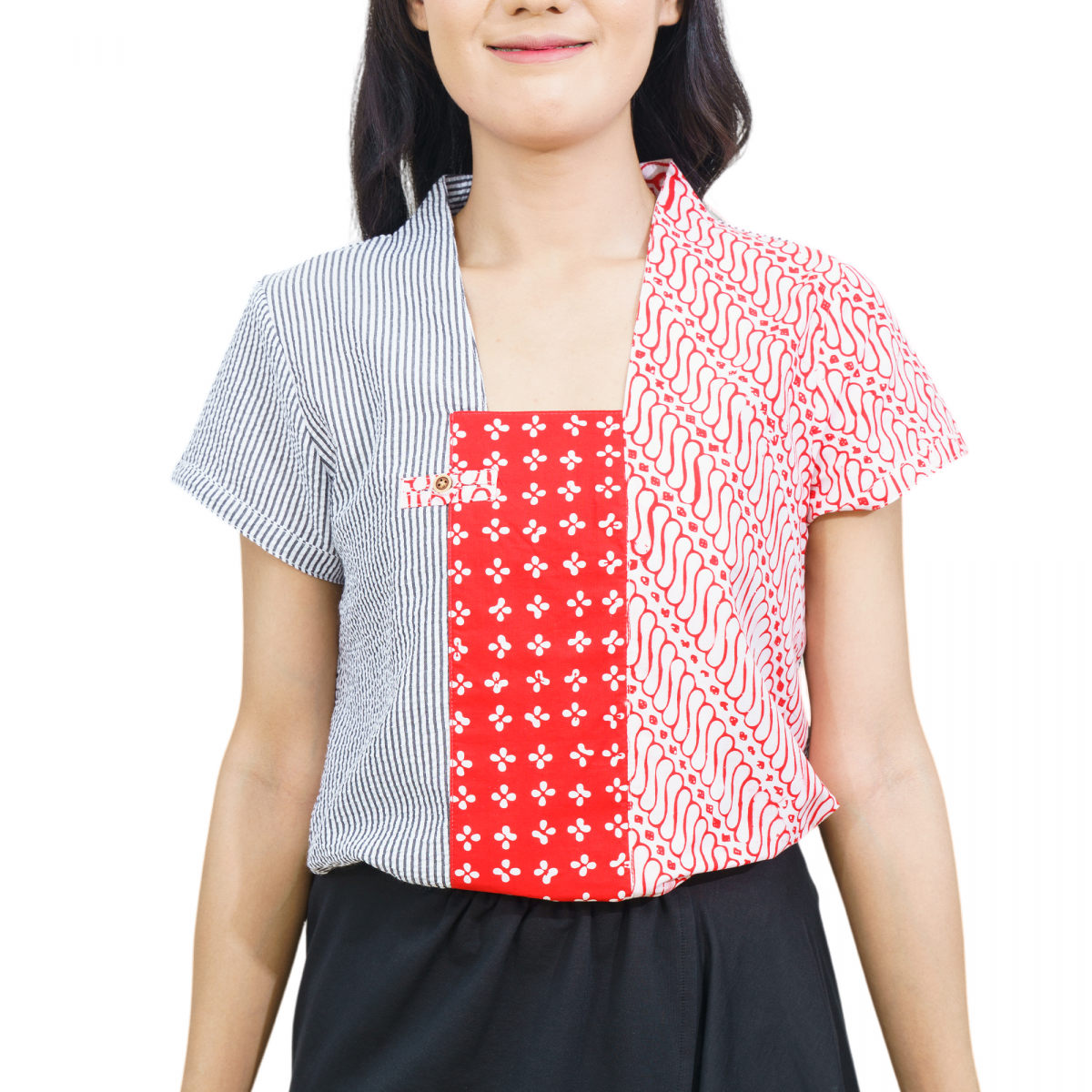 Carlina Blouse Red - Image 2