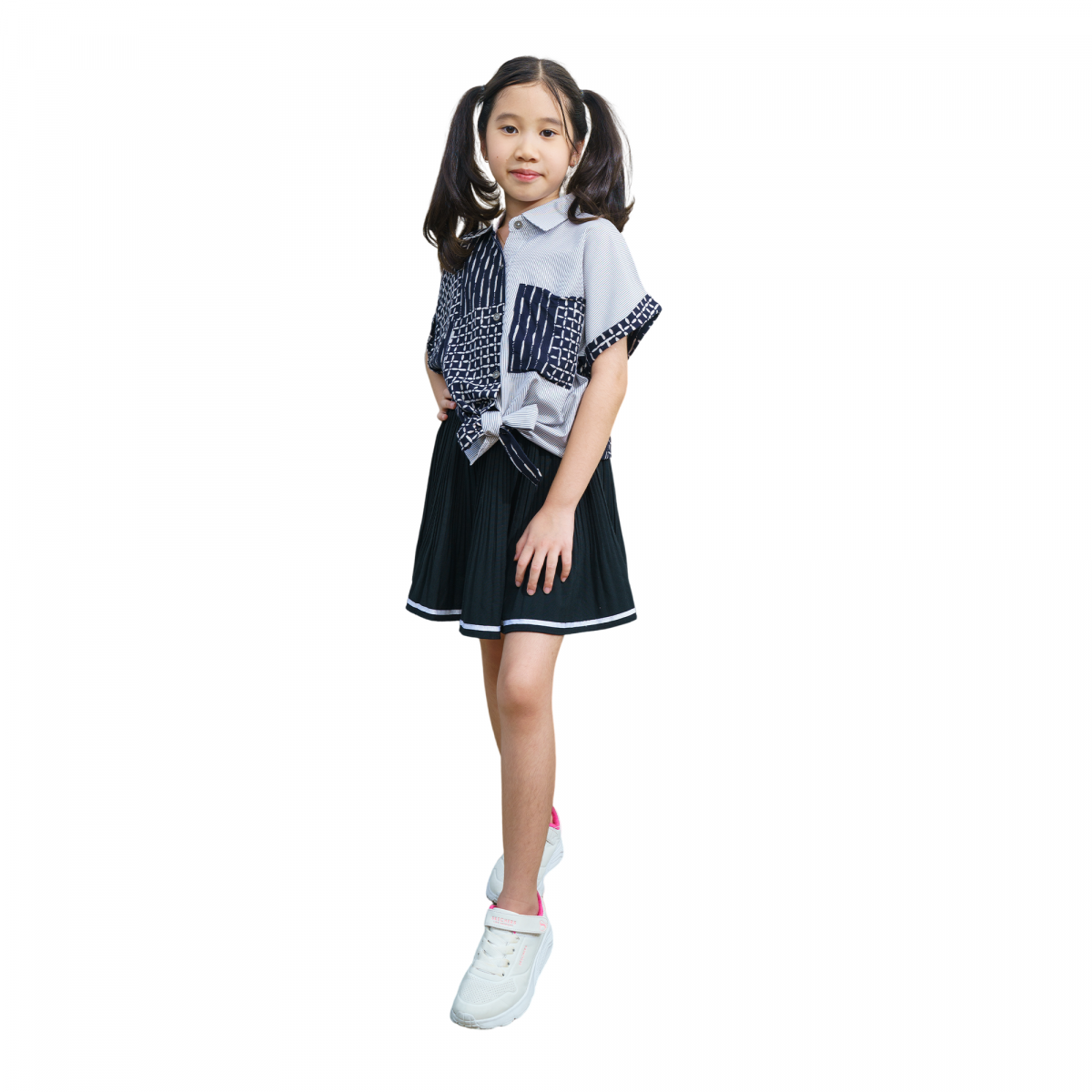 Esther Shirt Black White - Image 6