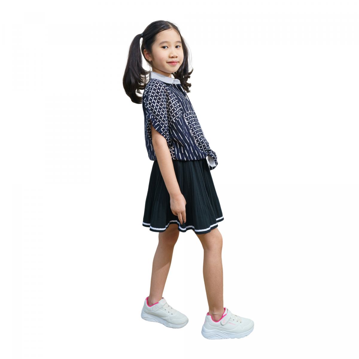 Esther Shirt Black White - Image 3