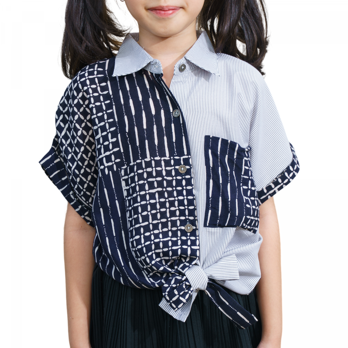 Esther Shirt Black White - Image 2