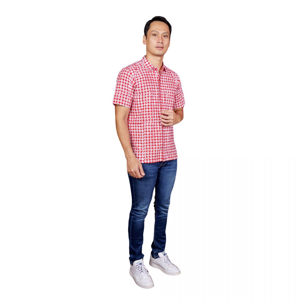 Brady Shirt Red - Image 3