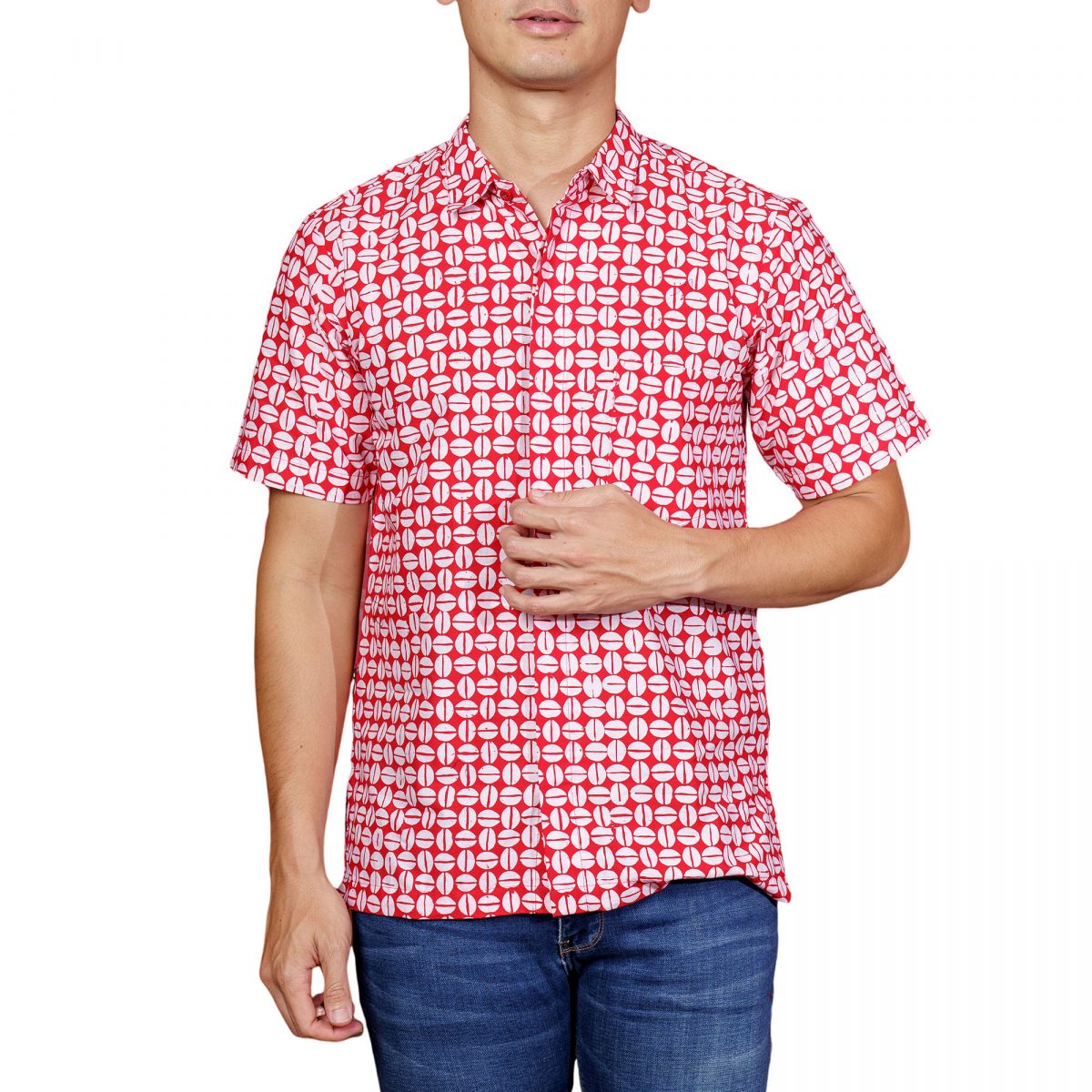 Brady Shirt Red - Image 2