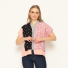 Fidelya Blouse Kawung Pink