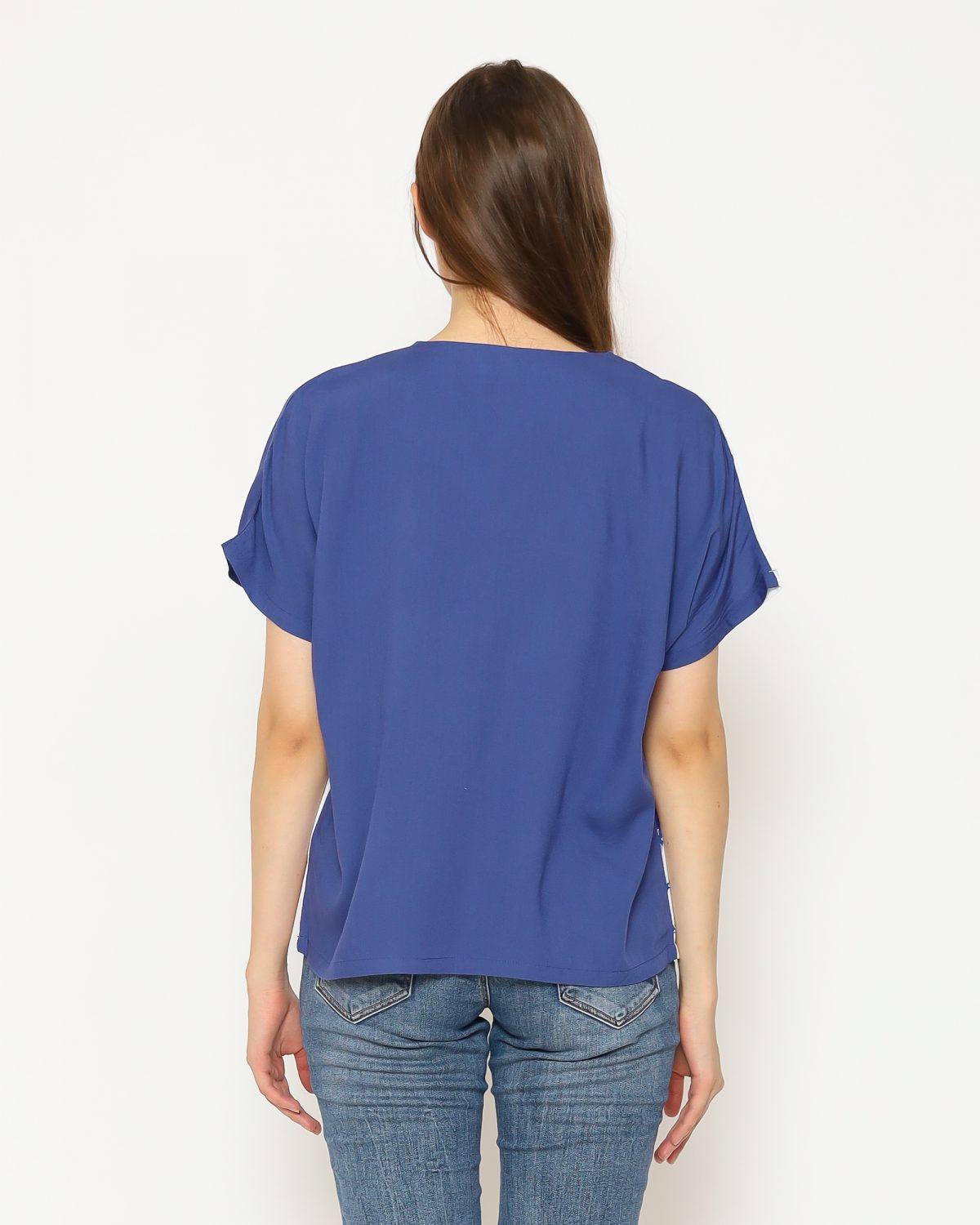 Lyla Blouse Blue - Image 5