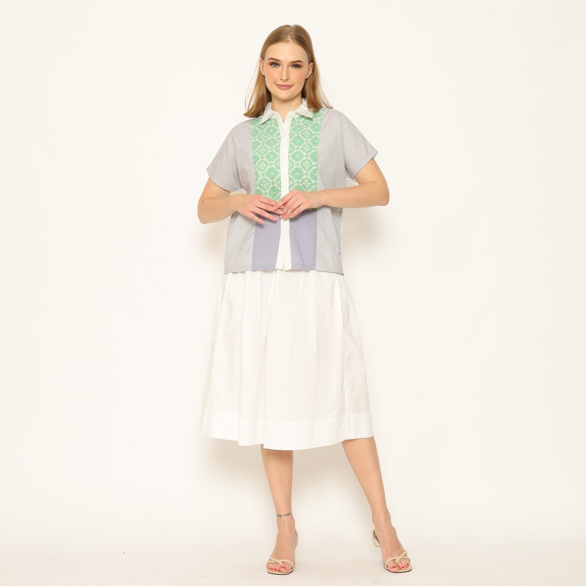 Patricia Shirt Green - Image 6