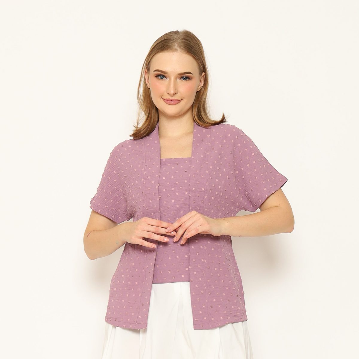 Yasmine Blouse Light Purple