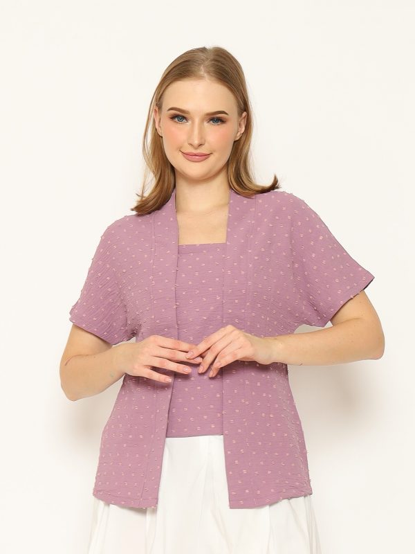 Yasmine Blouse Light Purple