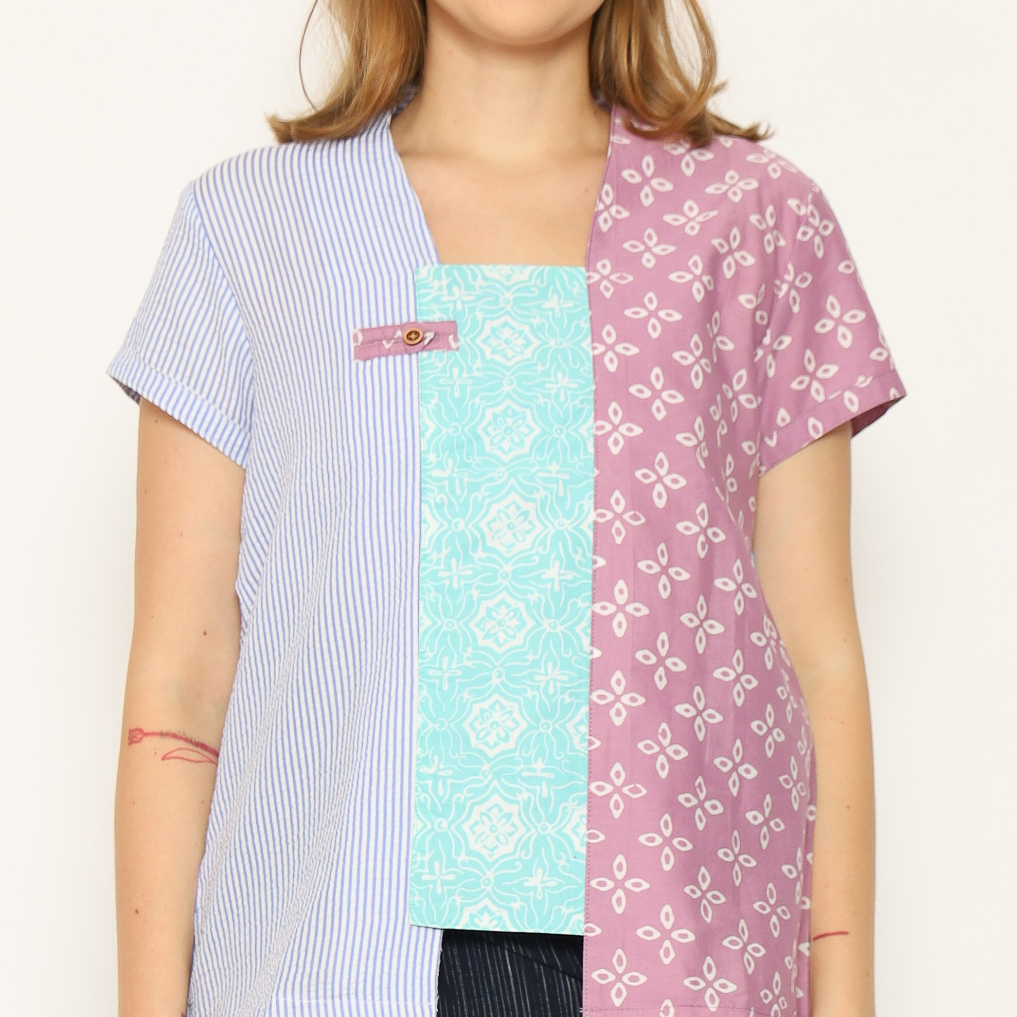Carlina Blouse Purple - Image 2