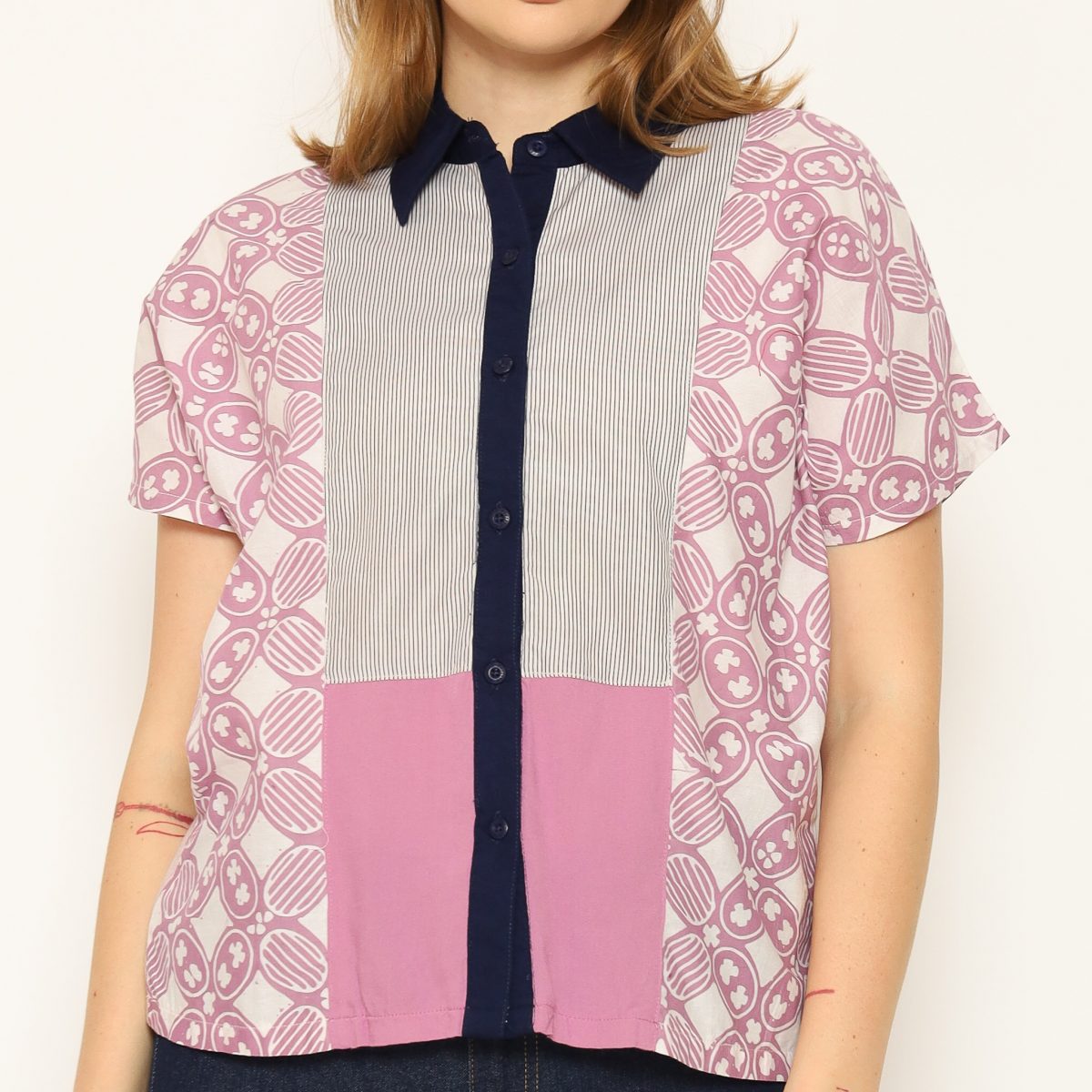 Patricia Shirt Purple - Image 2