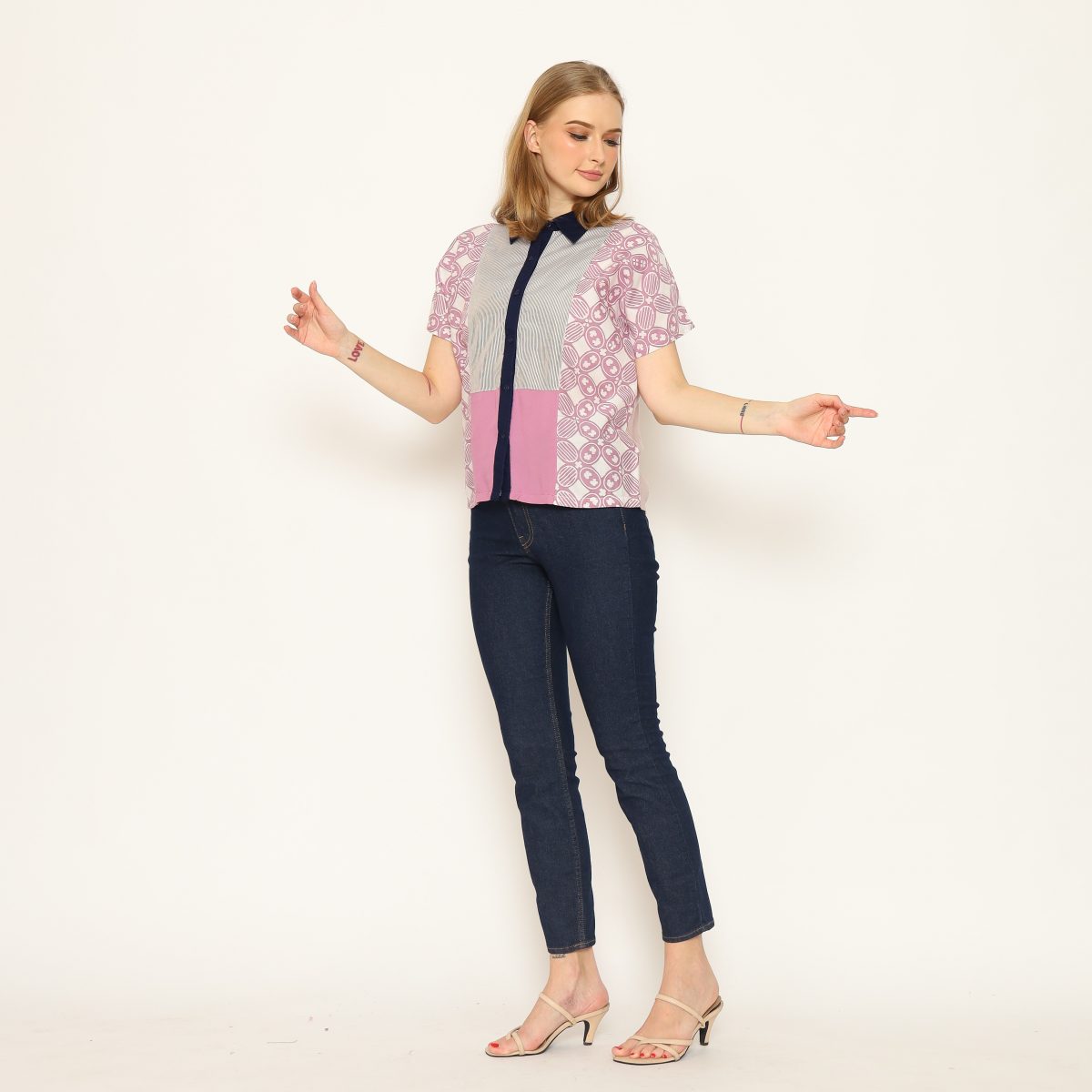 Patricia Shirt Purple - Image 4