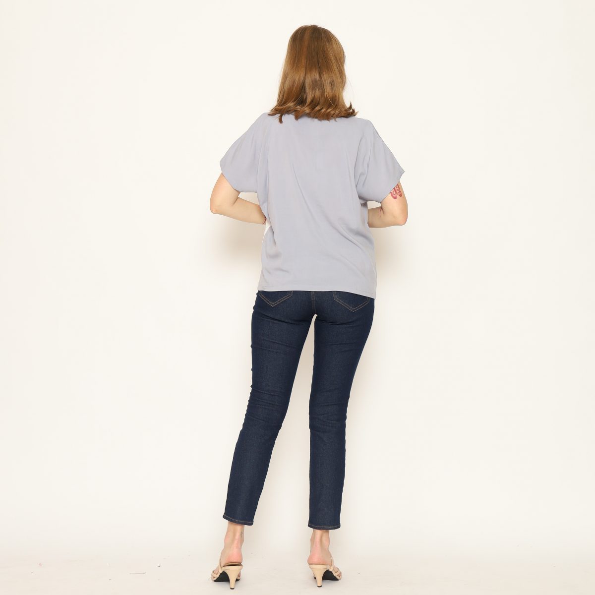 Novina Blouse Parang Grey - Image 5