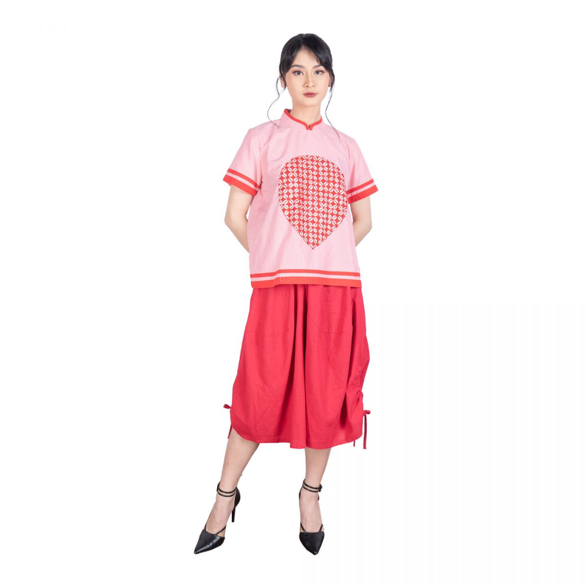 Alma Blouse Red - Image 6