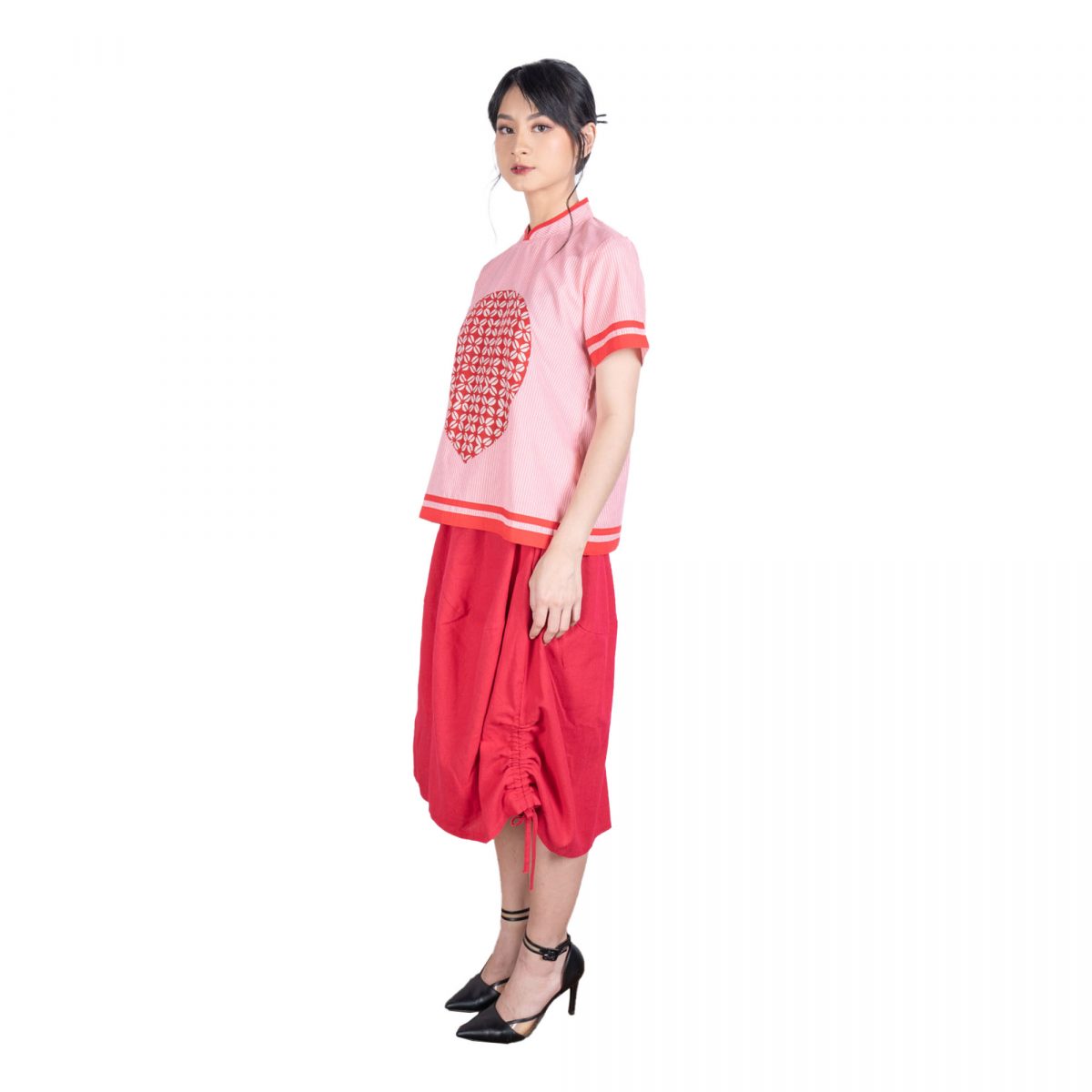 Alma Blouse Red - Image 4