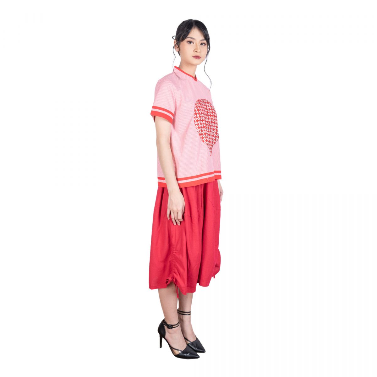 Alma Blouse Red - Image 3