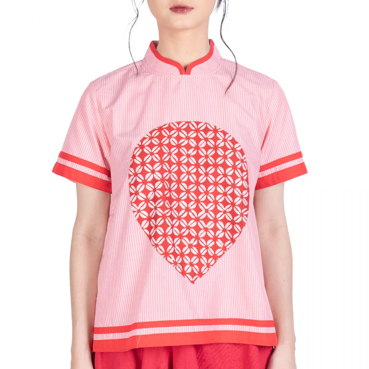 Alma Blouse Red - Image 2