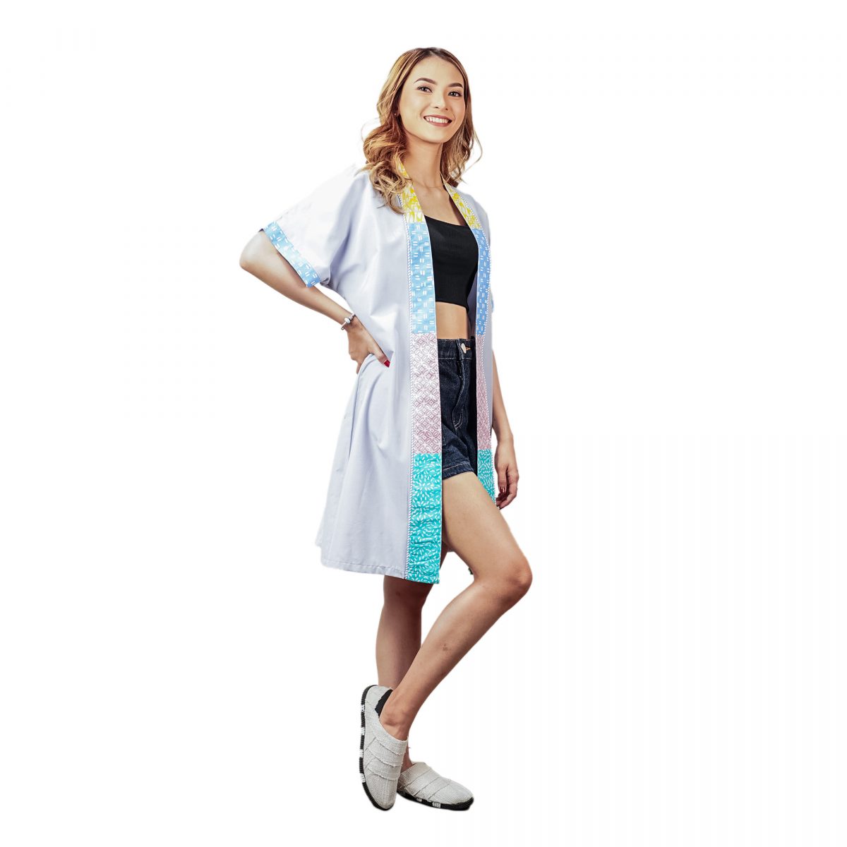 Rainbow Blazer Grey - Image 3