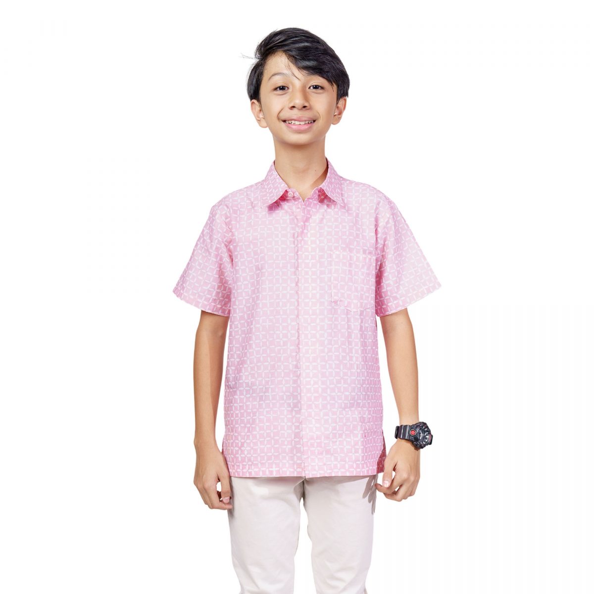 Gabriel Shirt Kids Pink