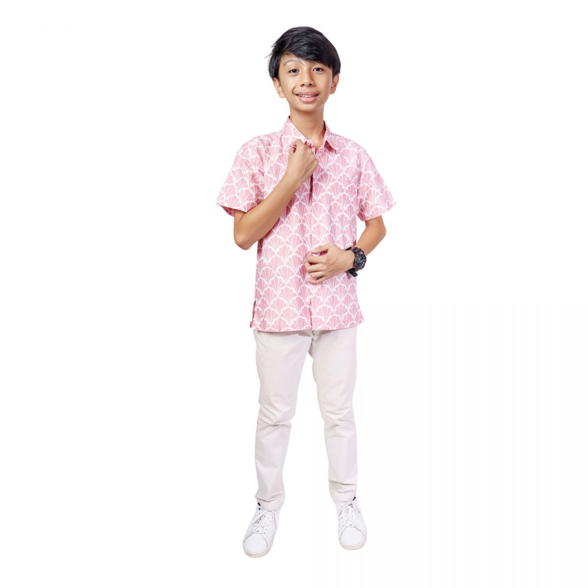 Wilson Shirt Kids Pink - Image 6
