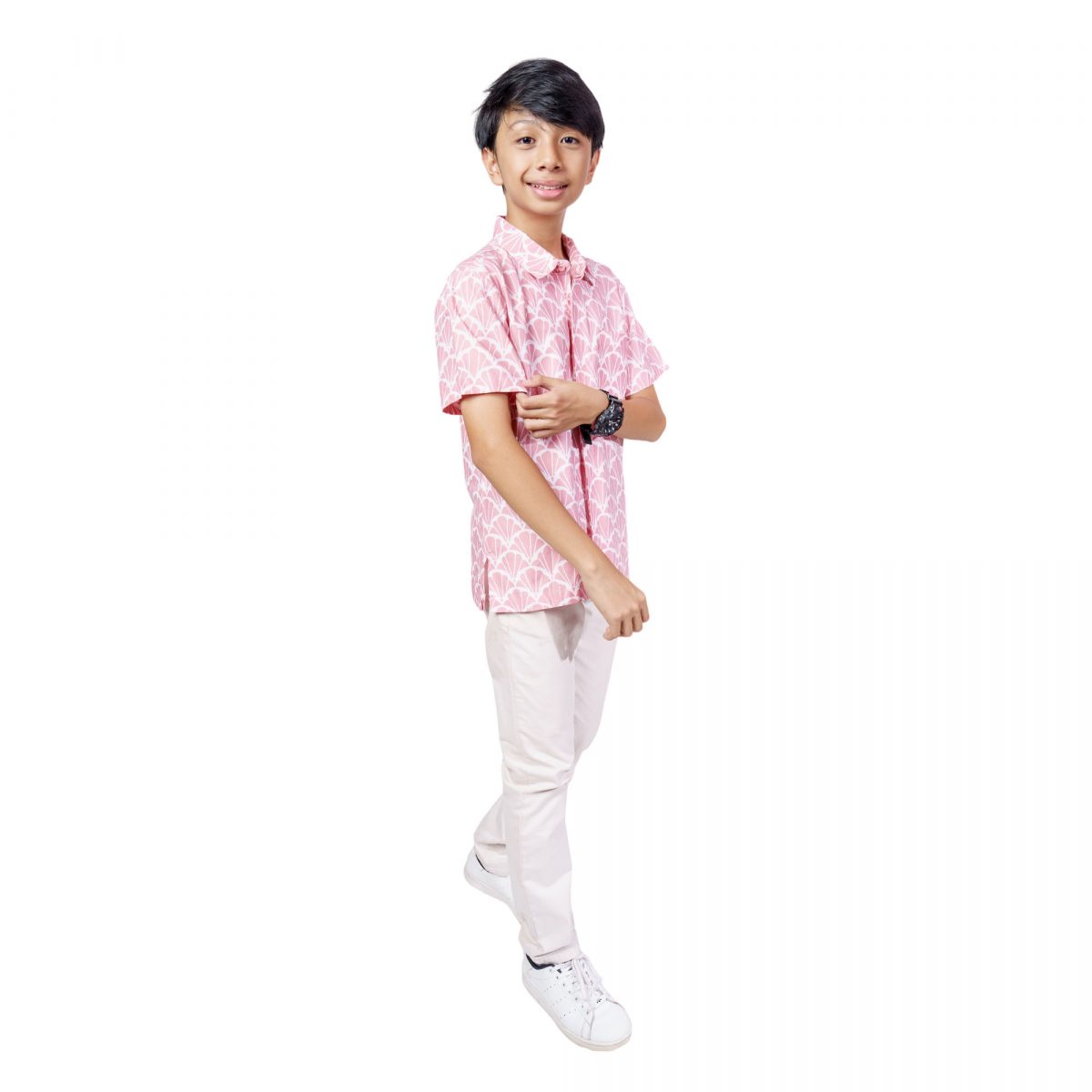 Wilson Shirt Kids Pink - Image 4