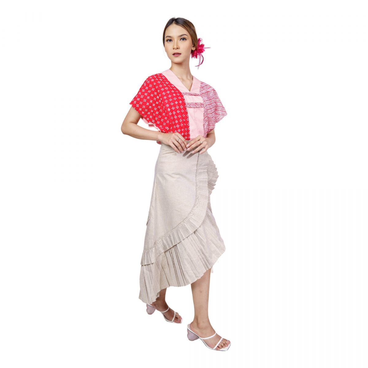 Inara Blouse Red - Image 3
