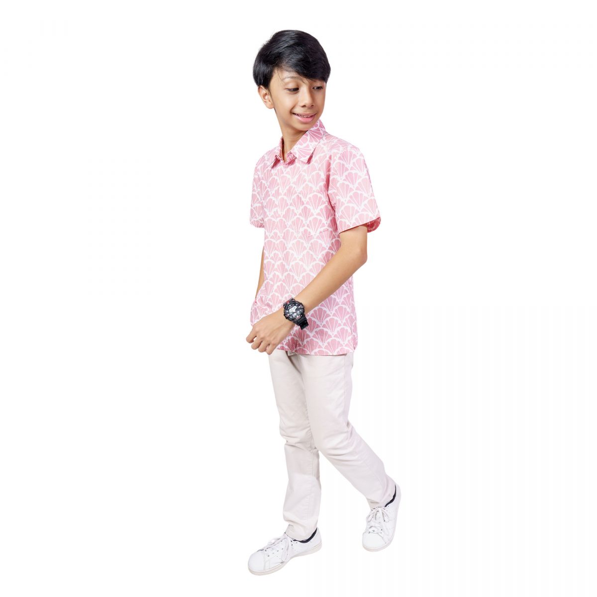 Wilson Shirt Kids Pink - Image 3