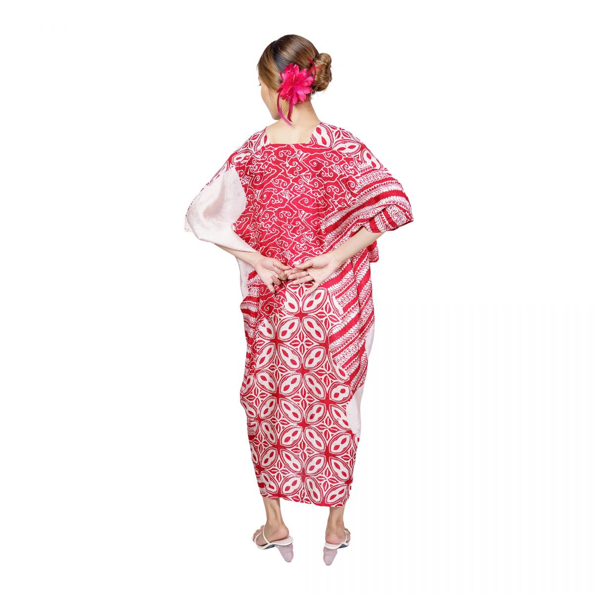 Claudia Dress Red - Image 5