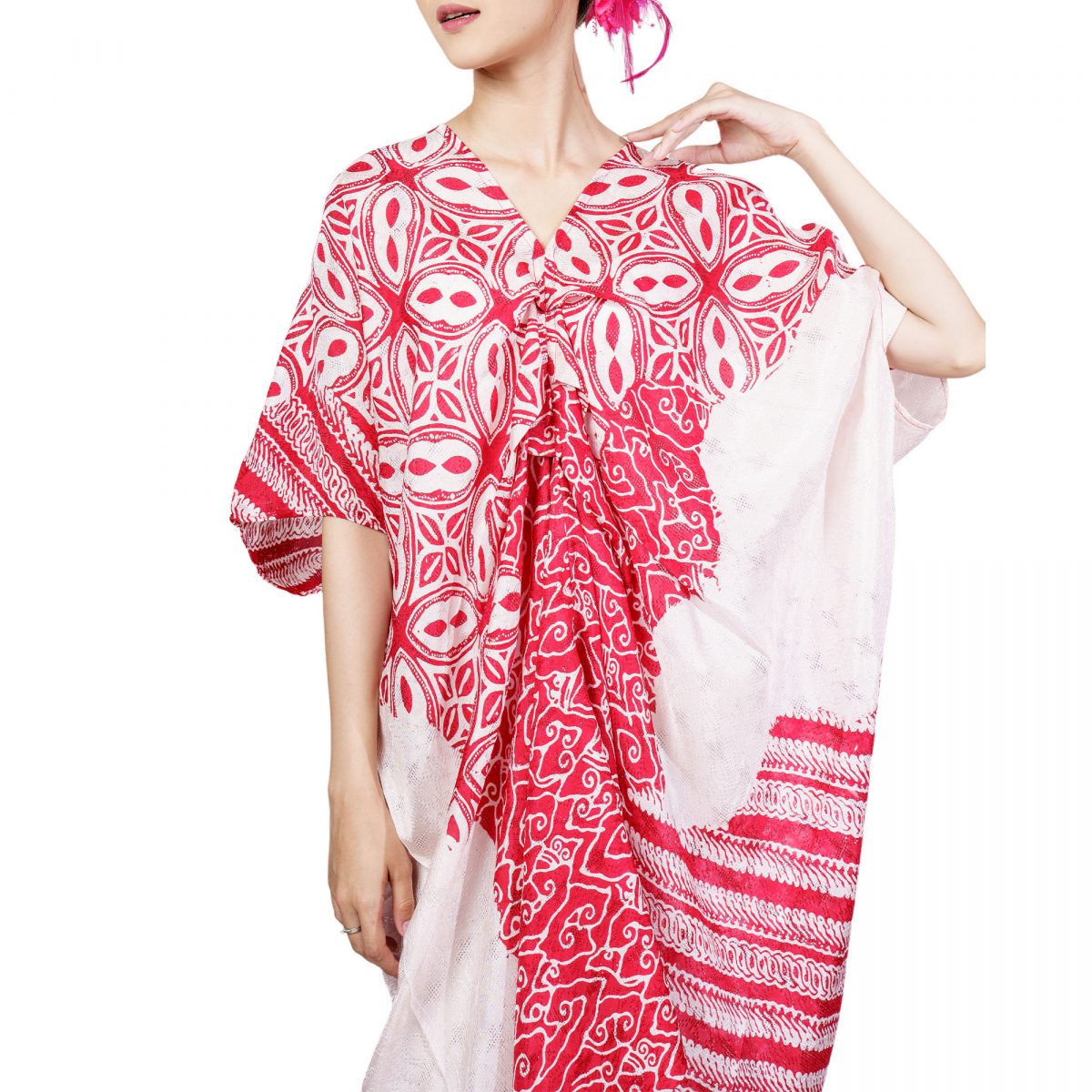 Claudia Dress Red - Image 2