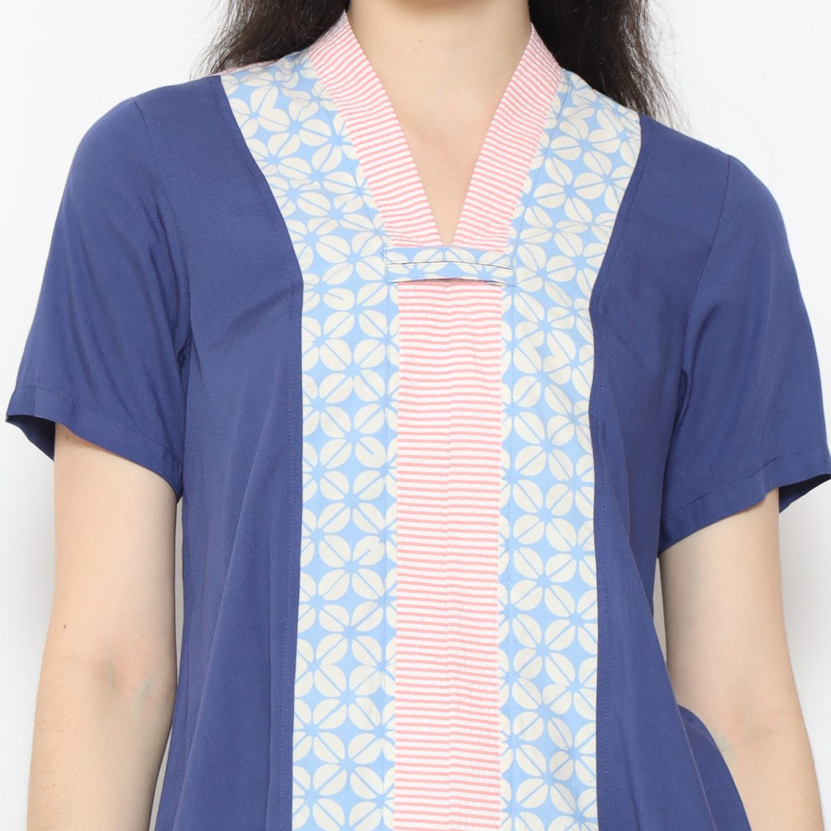 Nara Blouse Blue - Image 2
