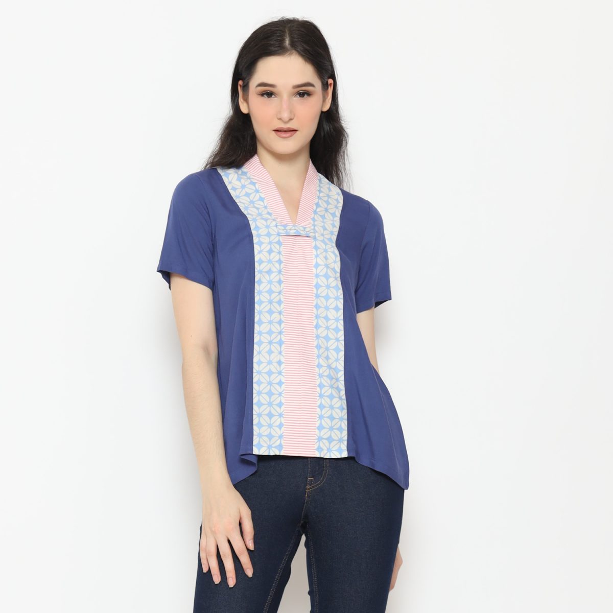 Nara Blouse Blue