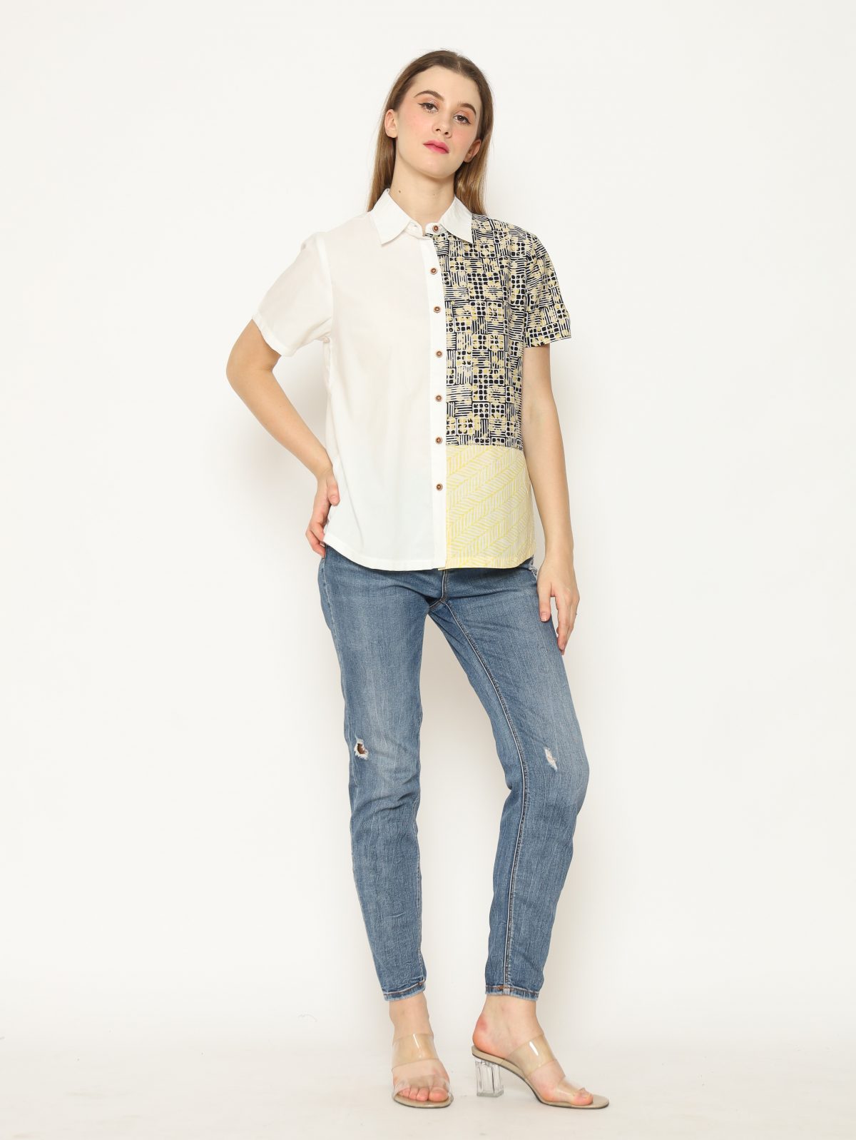 Agnes Shirt Yellow - Image 6