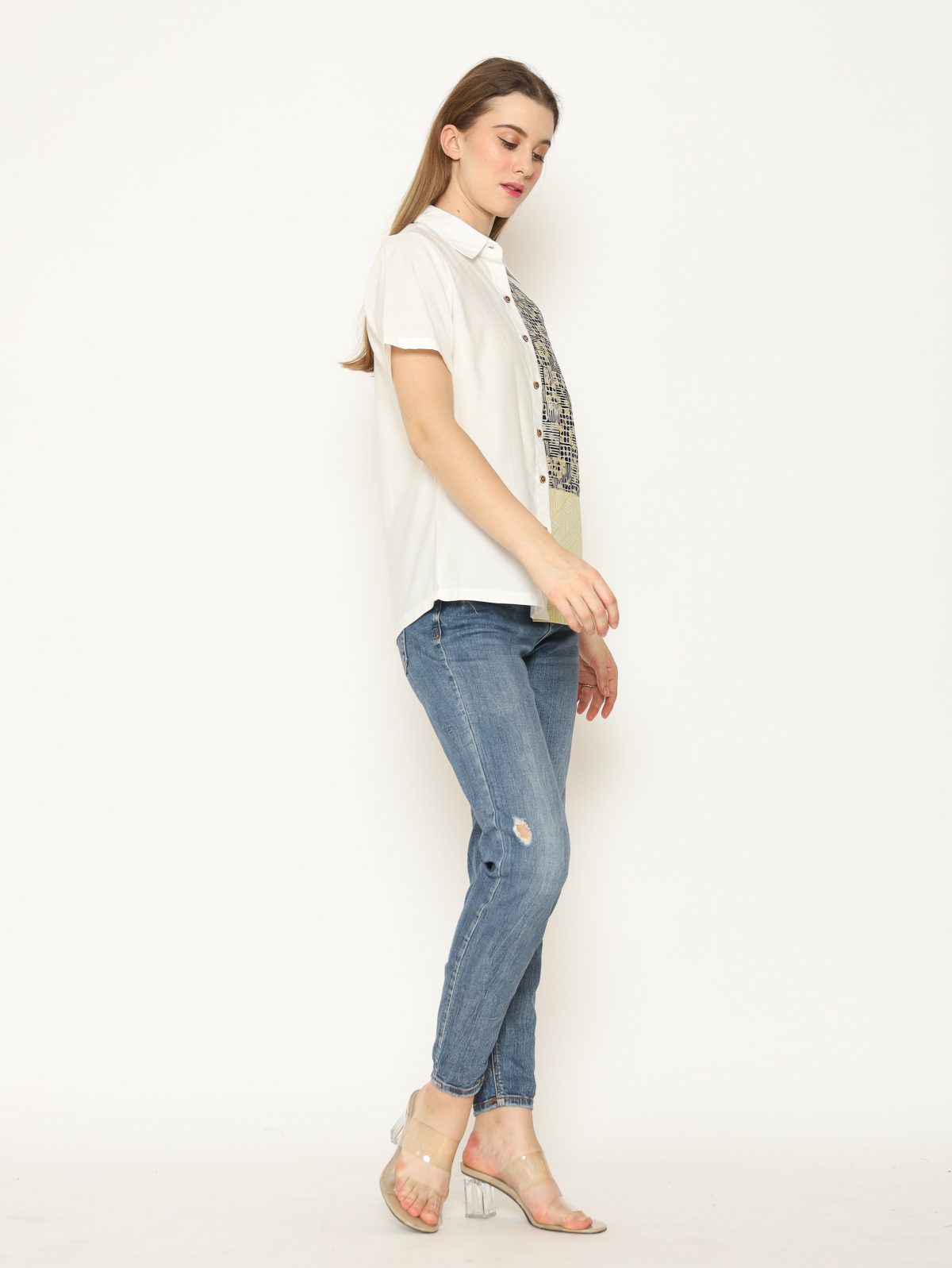 Agnes Shirt Yellow - Image 4
