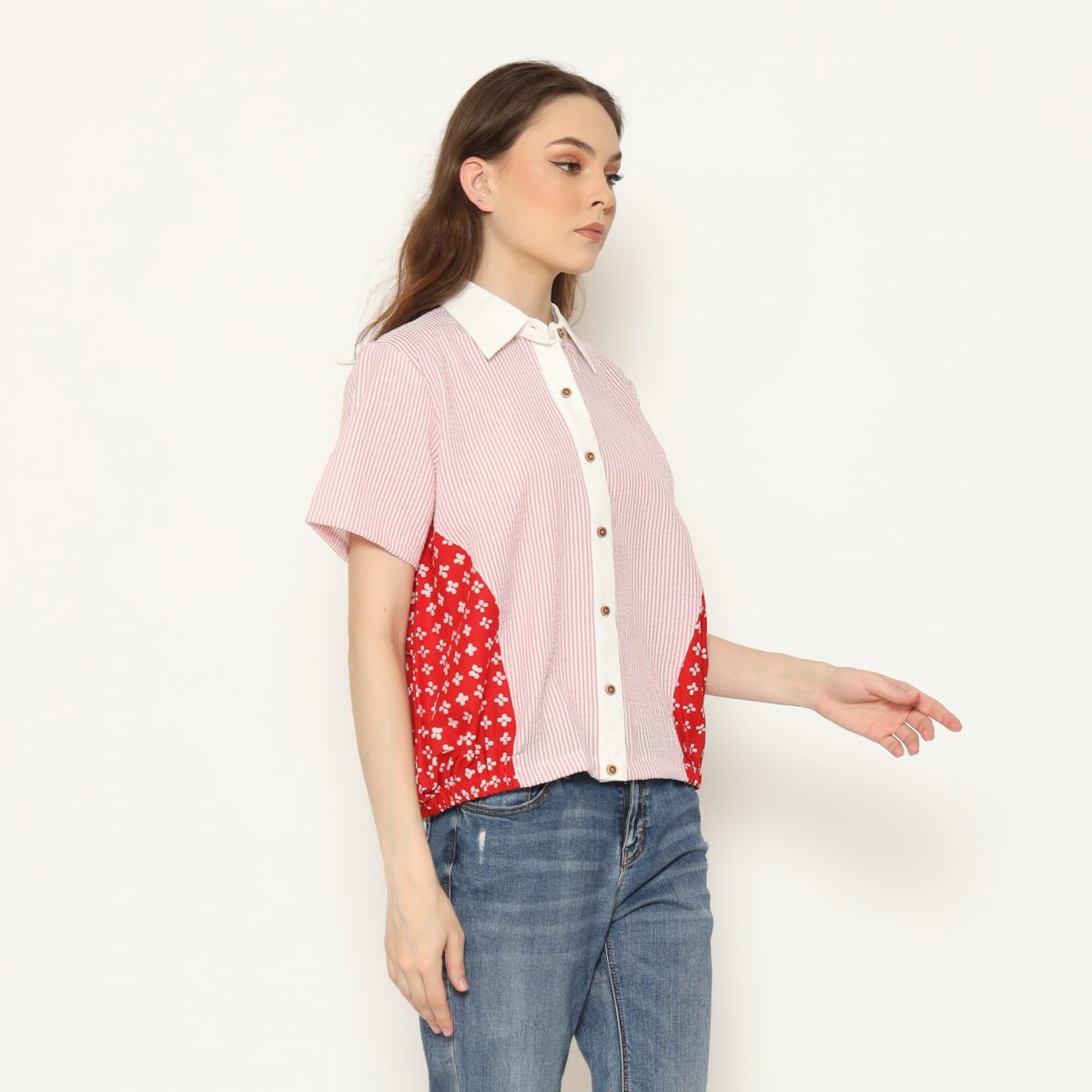 Yanara Shirt Red - Image 3