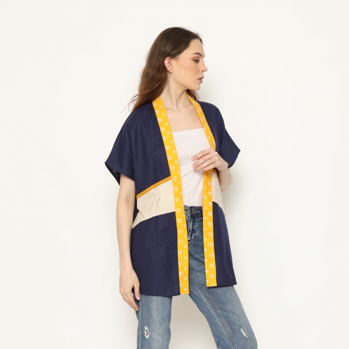 RR Blazer Navy Yellow - Image 3