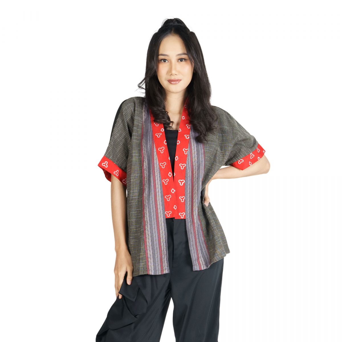 Fujiyama Blazer Black Red